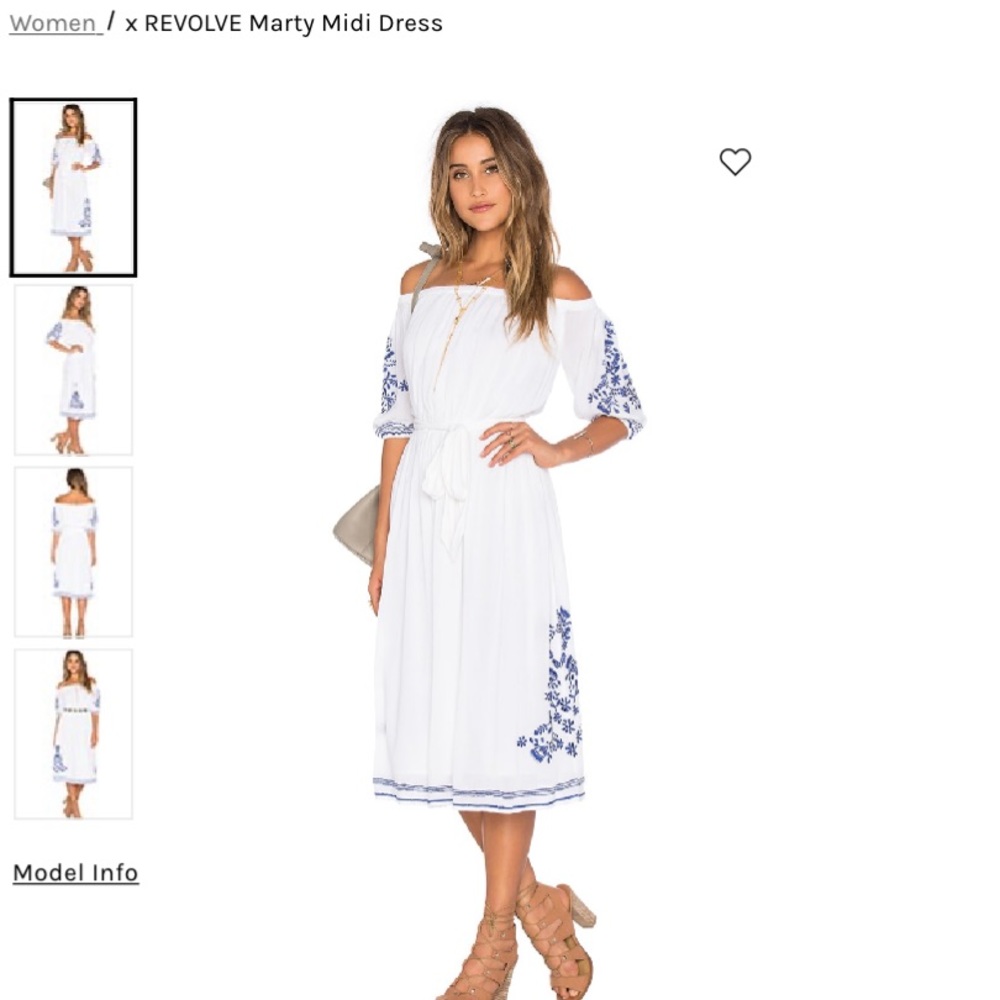 Tularosa Marty midi dress